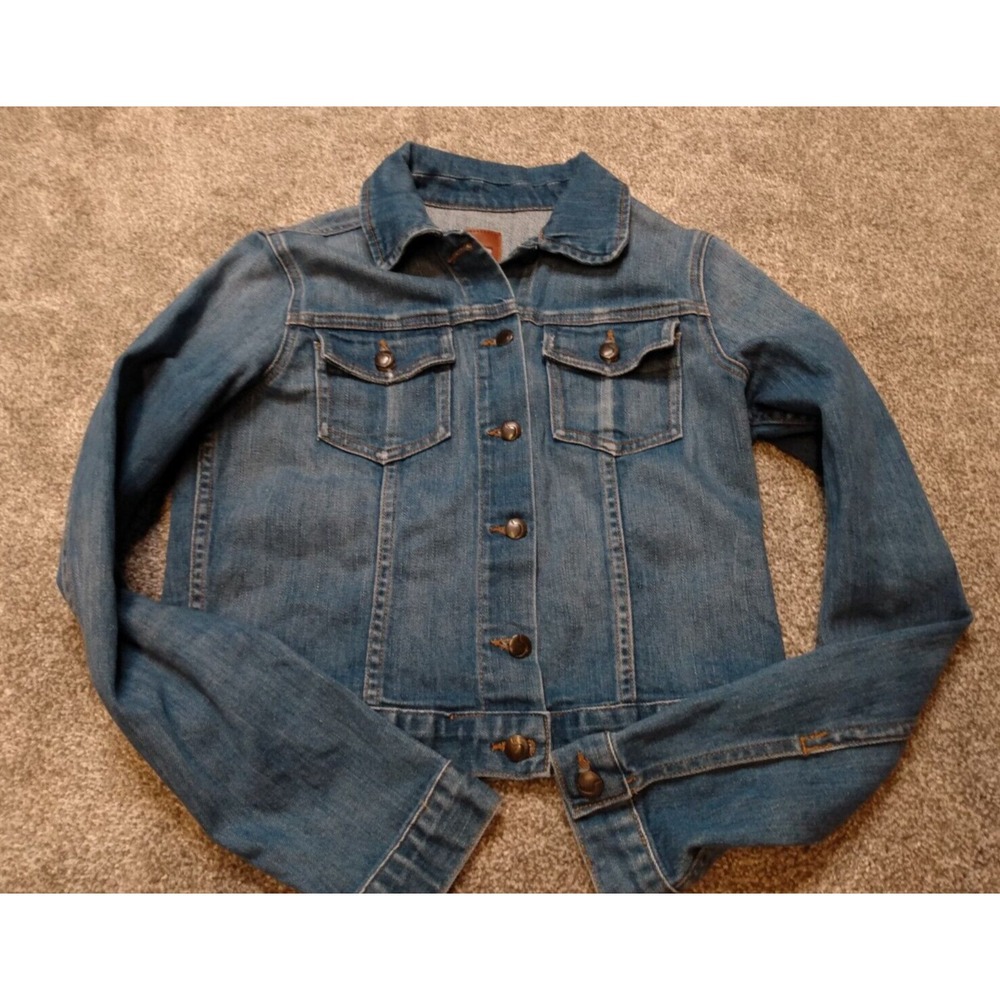 Joe's Jeans Women's Denim Jacket Small - Classic Blue Button-Down Western Style
